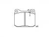 Bremsbelagsatz, Scheibenbremse Brake Pad Set:001 420 99 20