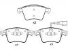 Plaquettes de frein Brake Pad Set:7H0 698 151