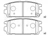 刹车片 Brake Pad Set:58302-H1A00