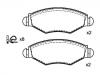 Bremsbelagsatz, Scheibenbremse Brake Pad Set:4252.12