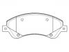 Bremsbelagsatz, Scheibenbremse Brake Pad Set:6C11-2K021-BC