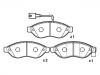 тормозная кладка Brake Pad Set:4253.55