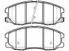 Plaquettes de frein Brake Pad Set:96626070