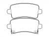 Bremsbelagsatz, Scheibenbremse Brake Pad Set:16586609