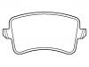 Plaquettes de frein Brake Pad Set:8K0 698 451