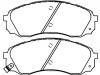 Bremsbelagsatz, Scheibenbremse Brake Pad Set:58101-4DE00