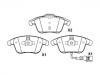 刹车片 Brake Pad Set:5N0 698 151