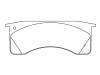 Plaquettes de frein Brake Pad Set:88982659