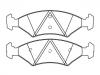 Plaquettes de frein Brake Pad Set:M4S55-2K021-AA