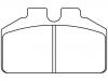 Bremsbelagsatz, Scheibenbremse Brake Pad Set:D1248-8365