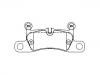 Plaquettes de frein Brake Pad Set:958.352.939.00