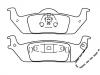 Plaquettes de frein Brake Pad Set:AL3Z-2200-A