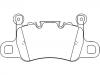 Bremsbelagsatz, Scheibenbremse Brake Pad Set:991.352.946.01