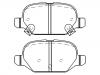 тормозная кладка Brake Pad Set:68206120AA